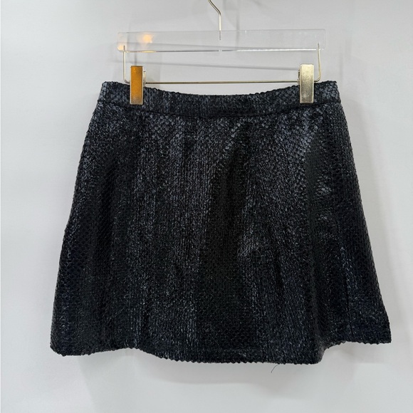 Queen of Sparkle Black Metallic Bubble Skirt size medium - Picture 3 of 9